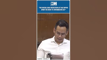 "The Digital Data Protection Act has ripped apart the Right to Information Act"