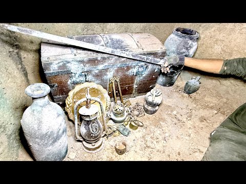 قبر تكنيزي حقيقي كنوز أثرية بكاشف المعادن