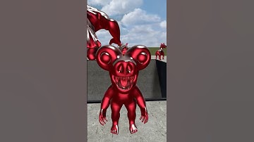 KICKING ALL RUBY ZOONOMALY MONSTERS in GIANT SHREDDER - Garry`s Mod