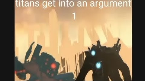 Titans get into an argument 1.