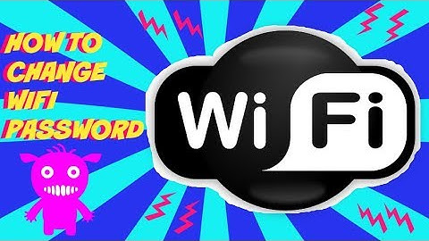 How To Change Wifi Password