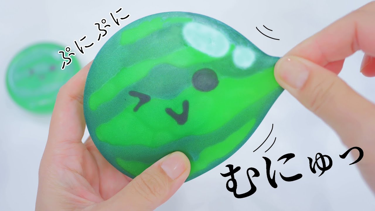 DIY】Suika Game Squeeze How to make 本格的にスイカゲームスクイーズ