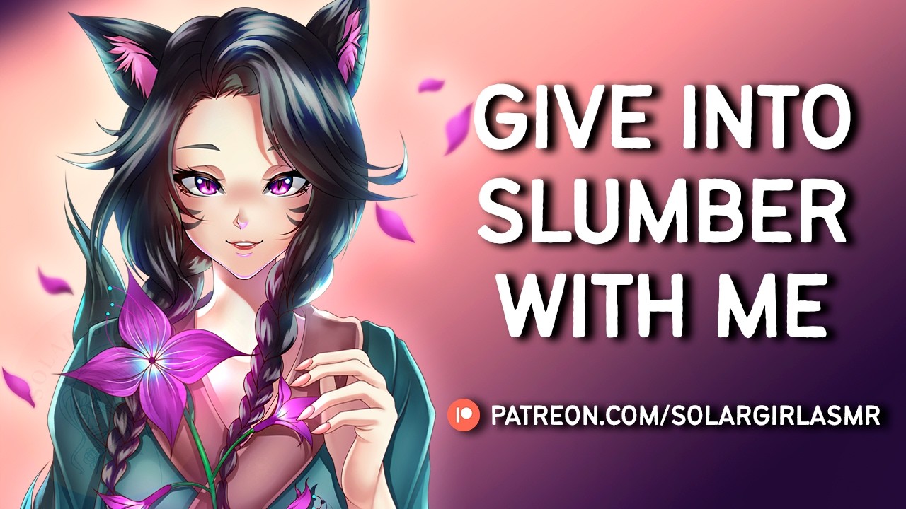 Kitsune Goddess Cures Your Insomnia | Hypnotic Whisper | Head Scratches | Wind Chimes ASMR Sleep Aid