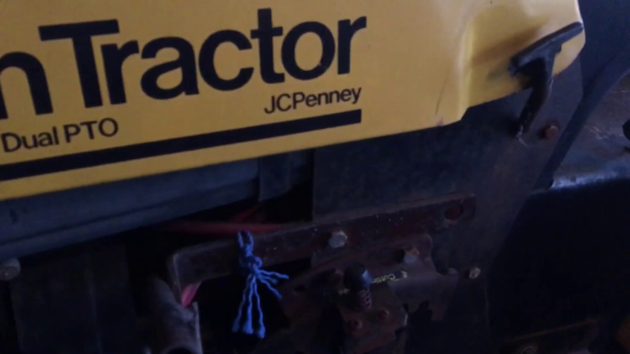 1981 JCPenney Garden Tractor (MTD 990) YouTube