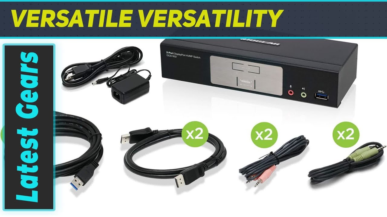 IOGEAR 2-Port DisplayPort KVMP Switch - Best Solution for Multi-Device ...