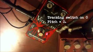 SubDecay Vitruvian Mod (ring mod) on bass, drum machine