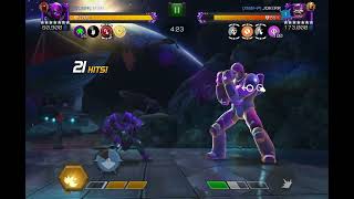 Prowler vs Node 9 Sentinel | Offseason | Marvel Contest of Champions