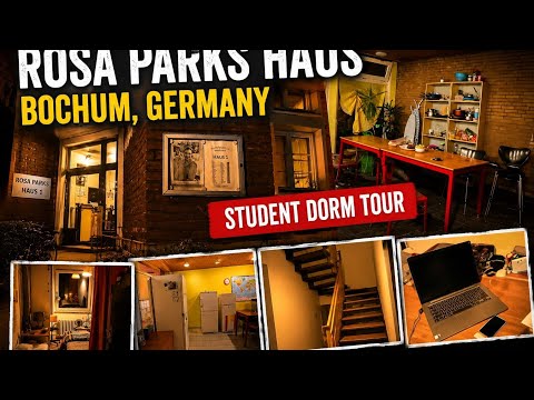 Cheapest Student Dorm in Bochum, Germany | Rosa Parks Haus 🇩🇪