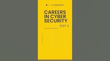 Careers in cybersecurity: Part 4 #cybersecurity #career #ciso #devsecops #awareness #shorts