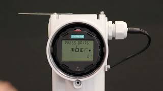 Setting the range on a SITRANS P320/420 Pressure Transmitter