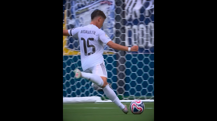 Arda Guler Fixes Himself After A Miss🥰