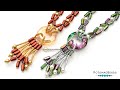 City Lights Necklace - DIY Jewelry Making Tutorial by PotomacBeads