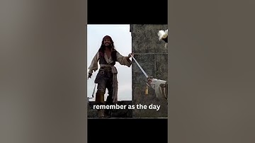 this is the day that you will always...- captain jack sparrow -pirates of the caraibbean #shorts