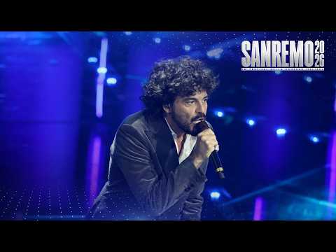 Video Sanremo 2026 - Francesco Renga canta Il meglio di me
