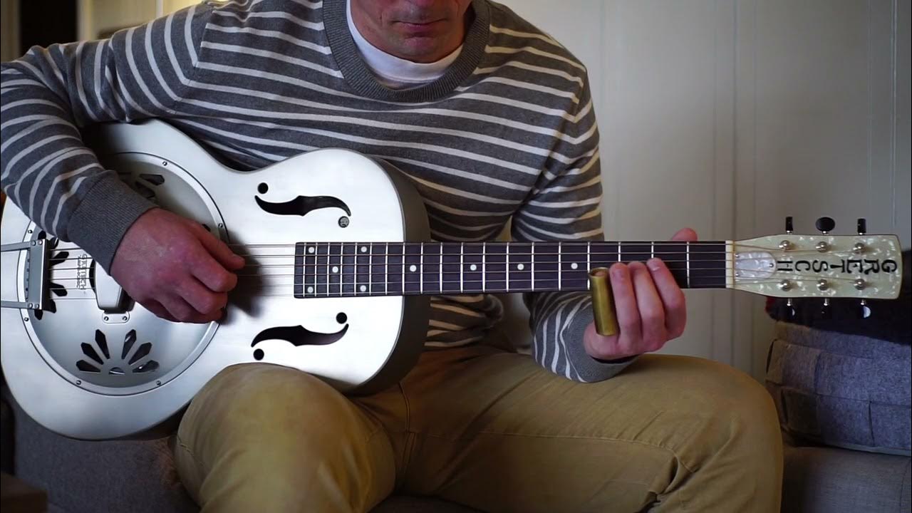 Open C slide guitar Gretsch Honey Dipper Guitar YouTube