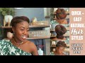 SIMPLE &amp; EASY STYLES FOR SHORT/MEDIUM NATURAL HAIR TO TRY THIS 2022 | You Need to Try These Styles