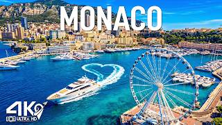 Monaco 4K Drone Footage | Unreal Luxury Coastlines, Mega Yachts & Mediterranean Paradise