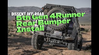 5th Gen 4Runner Modular Rear Bumper Install 5th Gen 4runner Modular Rear Bumper Install