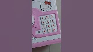 unboxing of Hello kitty ATM bank 🏧🏦