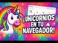 🌈 Probando Cornify: llena tu navegador de unicornios y arcoíris 🦄✨