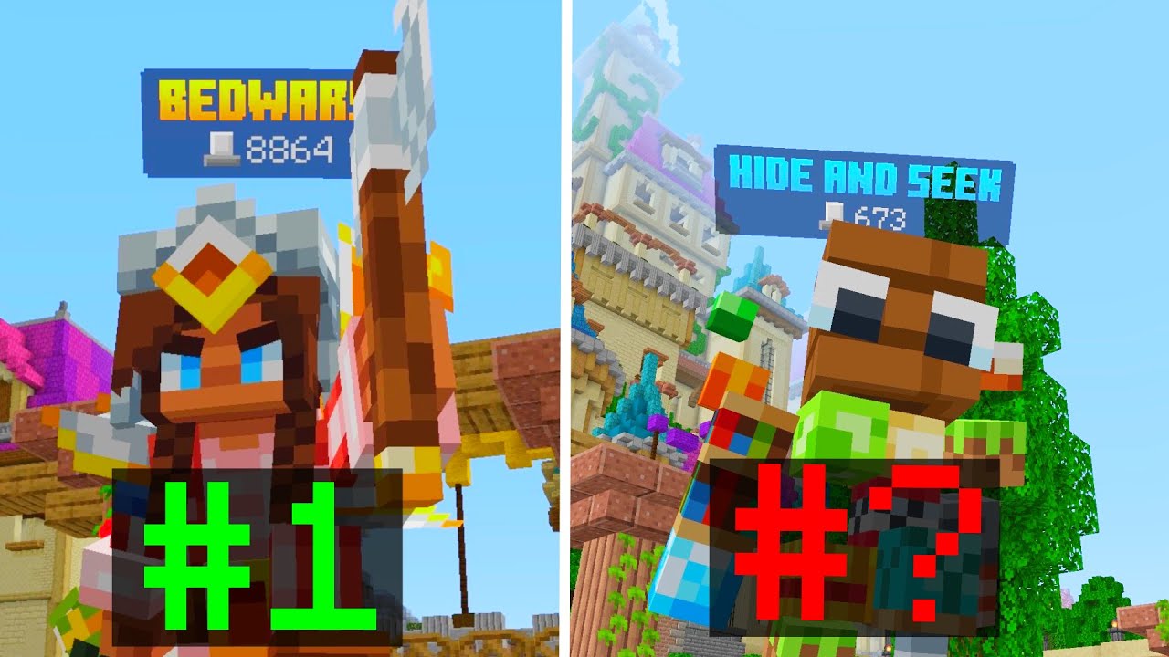 I Ranked EVERY Gamemode on The Hive