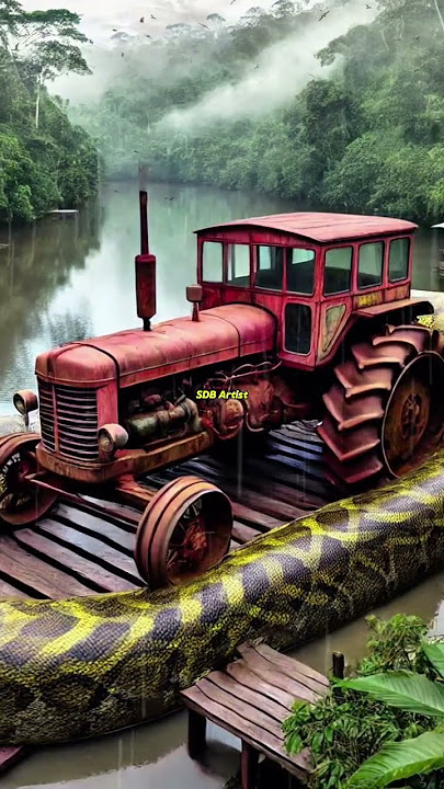 Nature Exploration | Travel Discovery | Abandoned Tractor #shorts #memes #wildlife