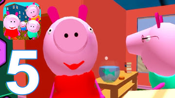 Piggy Family Escape Gameplay Walkthrough Part 5 Level 5 (IOS/Android)