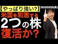 【やっぱり強い?】米国を刺激するあの2つの株が復活か?