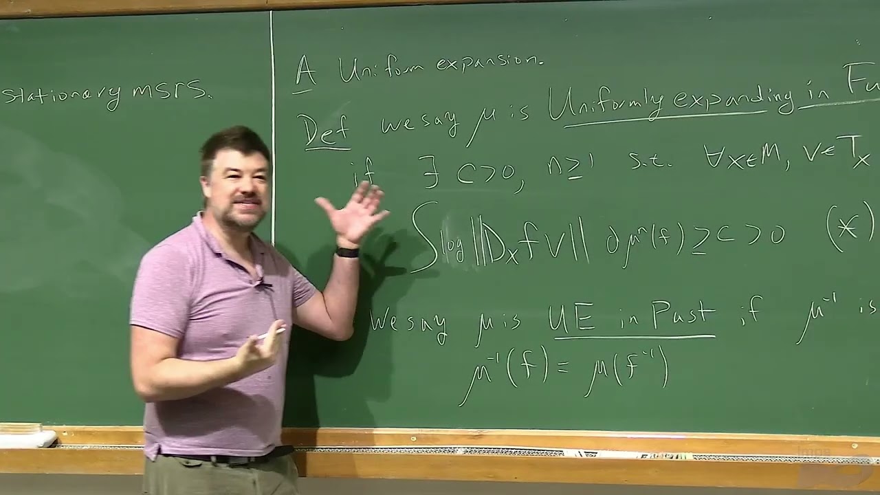 8th Brazilian School of Dynamical Systems - MC - Aaron Brown (Northwestern University, USA) - 03