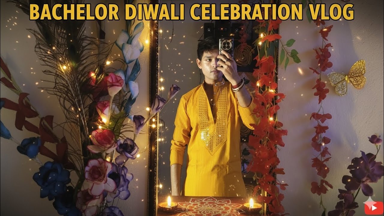 This Is How We Celebrate Diwali Away From Home 🌙 | Bachelor Vibes 2025