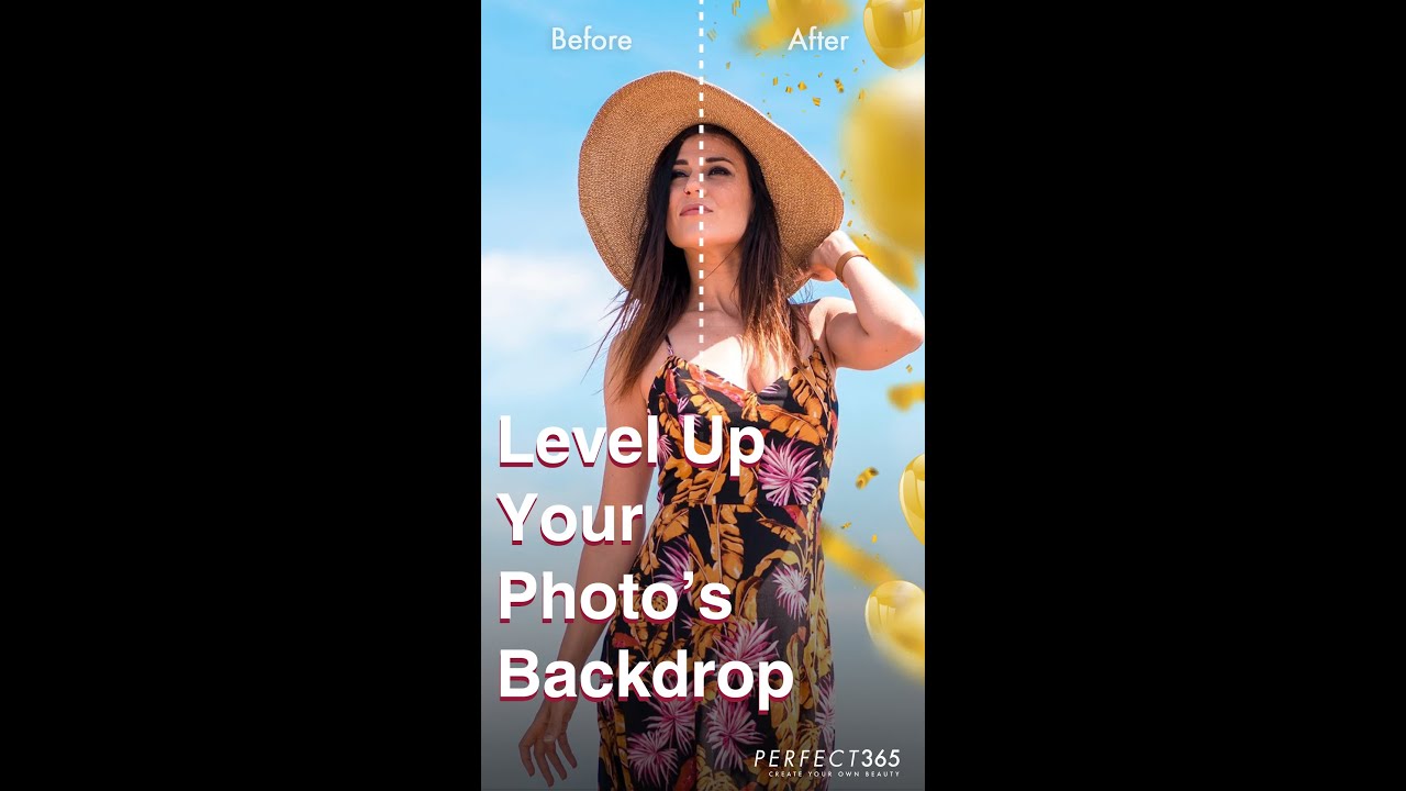 Next-Level Photos With Stunning Backdrops | Perfect365