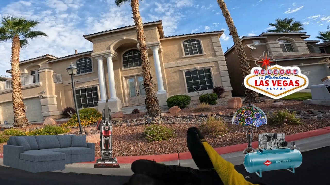 Gringo millonario tira cosas nuevas lo que tiran en USA Las Vegas 