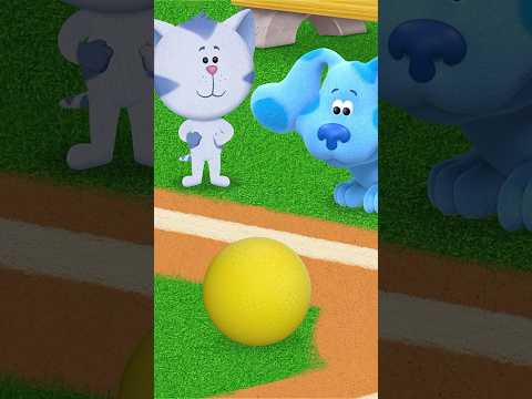 Play Kickball with Blue & Josh! 🏐 #shorts