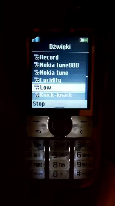 Nokia Low Ringtone on Sony Ericsson K700i