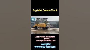 What Are the Key Features of a Multifunctional Fog Cannon Truck?