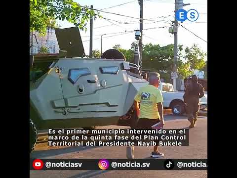 Esta madrugada Soyapango fue Cercada militarmente