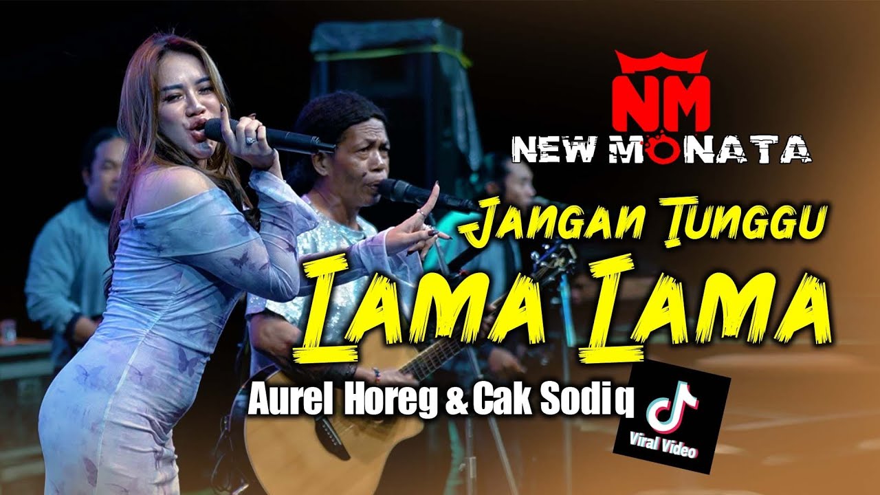 JANGAN  TUNGGU  LAMA LAMA - NEW MONATA - AUREL SODIK ( COVER ) LIVE MAGELANG