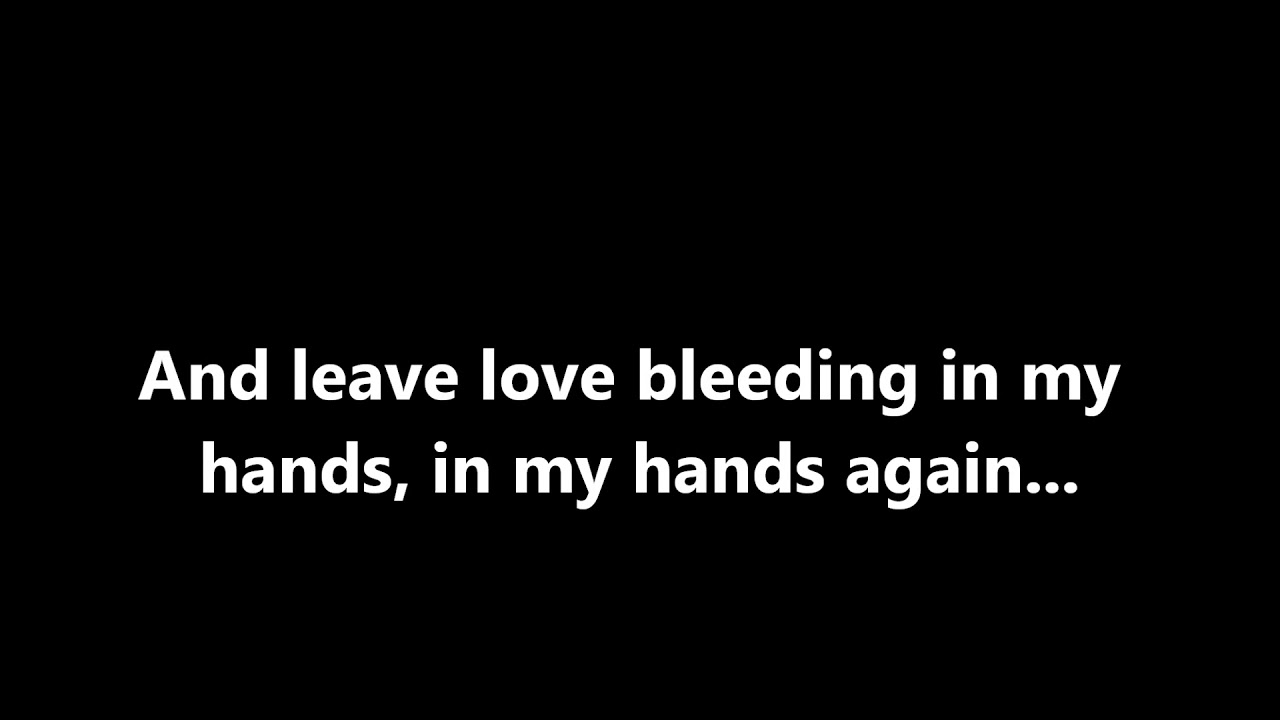Fuel Hemorrhage In My Hands Lyrics Chords Chordify