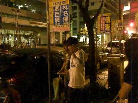 080911許仁杰-Adidas Originals Party-9-上車叫大家別感冒(幸提供)