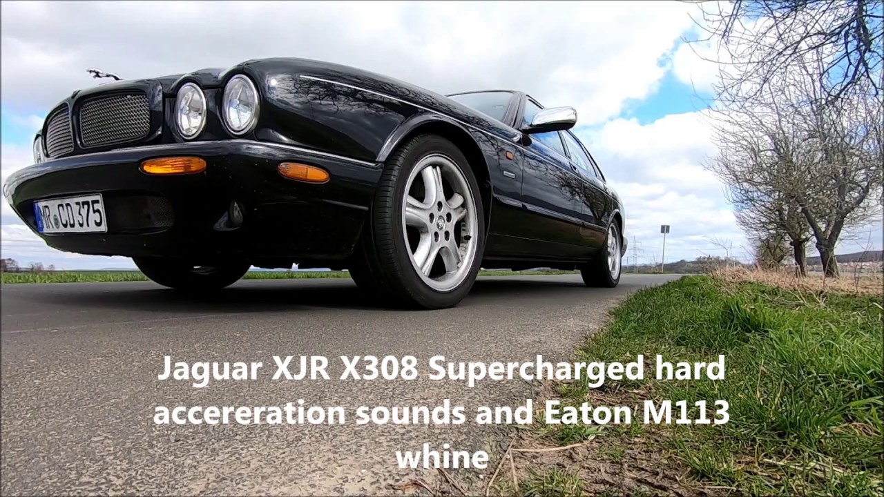Jaguar XJR X308 4.0 V8 extreme Eaton M113 Supercharger Whine recordings / lauter Kompressor
