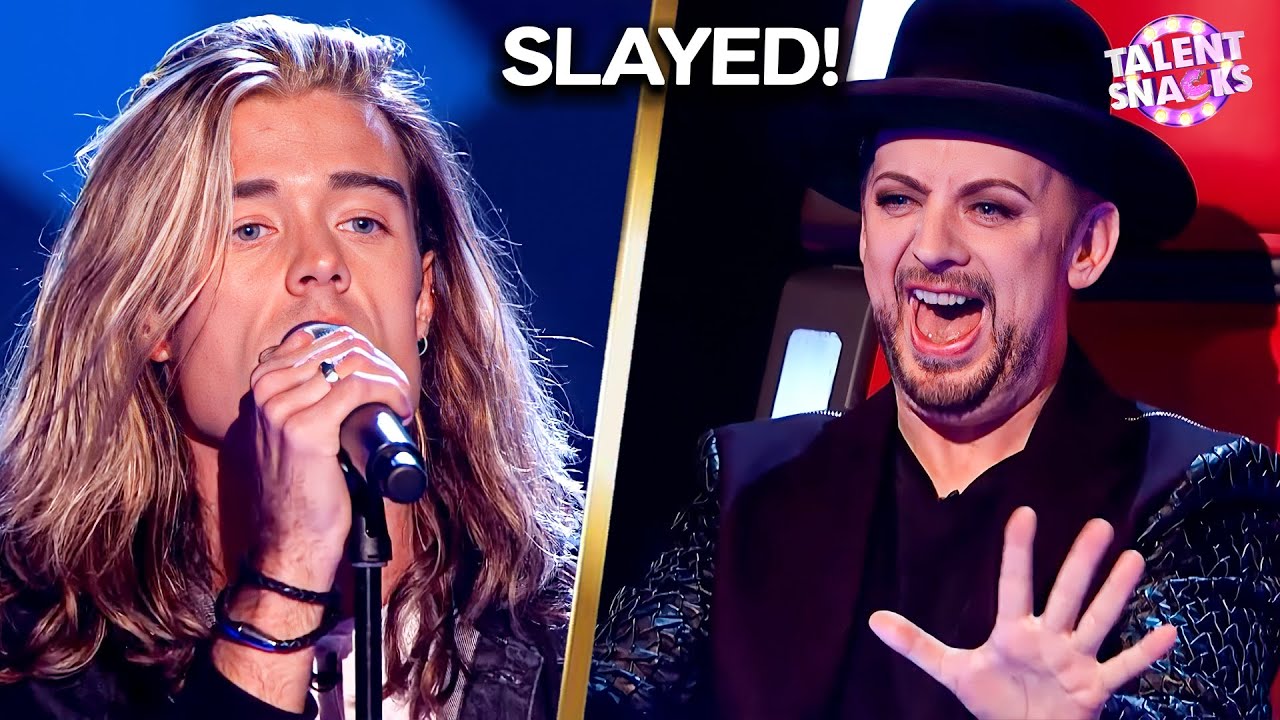 Boy George Praises Rick Snowdon's Incredible Rock Vocals | The Voice UK