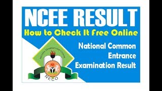 How to Check National Common Entrance Examination Results Free Online screenshot 2