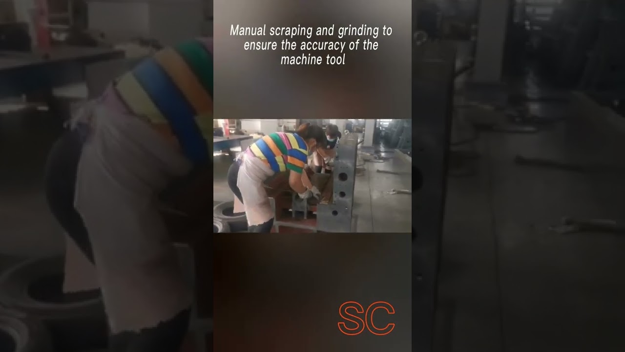 Manual scraping and grinding to ensure the accuracy of the machine tool-----Jinan Shuochao 