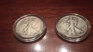 1921-P and 1921-D Walking Liberty Half Dollars...Set now co