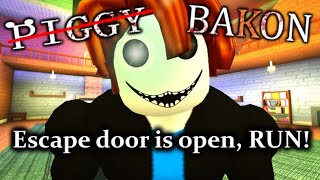 From PIGGY to BAKON ! (Chapter 1) Roblox