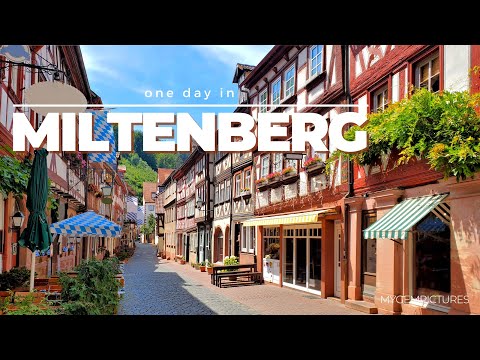 ONE DAY IN MILTENBERG (GERMANY) | 4K UHD | The beautiful old town of the "Pearl on the Main"