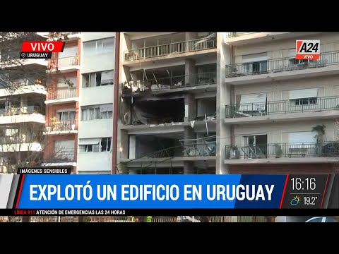 EXPLOSIÓN EN URUGUAY: hay tres heridos de gravedad I A24