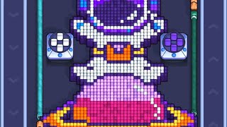 Pixel Flow Level 1204 Hard Solution Walkthrough
