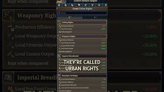 Specialize your Cities with Urban Rights in EU5