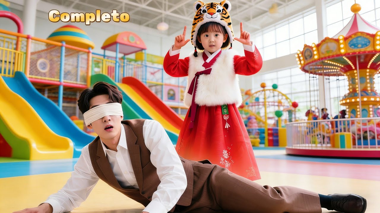 🩷El CEO ciego es acosado por malos, ¡y el pequeña niña con poderes mágicos aparece para salvarla!